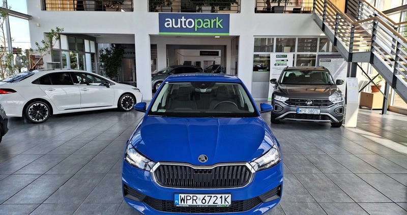 Skoda Fabia cena 66900 przebieg: 47213, rok produkcji 2022 z Węgrów małe 781